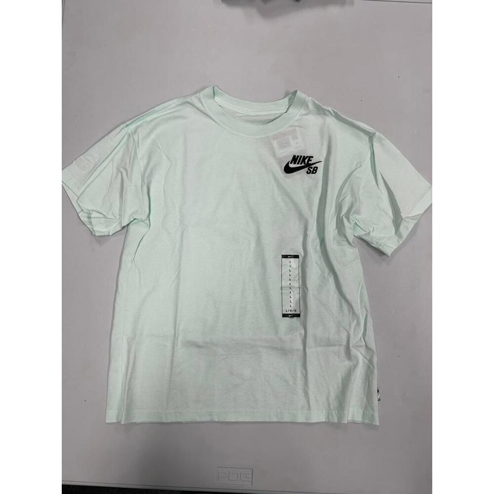 Nike Boy's SB White Graphic T-Shirt